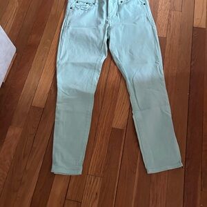 J. Crew Mint Skinny Jeans
